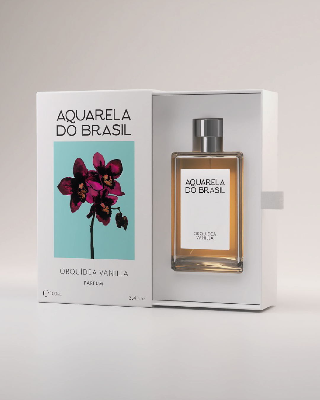 Aquarela do Brasil Orquídea Vanilla REPAINTED